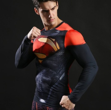 Термофутболка Gym SUPERMAN Avengers L