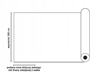 SABLE GŁADKIE NAJWYŻSZA JAKOŚĆ WYS. 300 CM OŁÓW