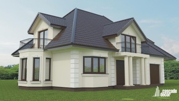 LA-06 Listwa elewacyjna, okienna, 120 x 35