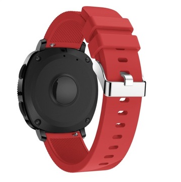 CZERWONY SILIKONOWY PASEK SAMSUNG GEAR SPORT