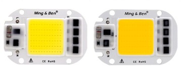 Dioda LED COB 30W ciepły biały 220V