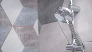 GROHE EUROSMART СМЕСИТЕЛЬ ДЛЯ ДУША + ДОЖДЕВОЙ ДУШ