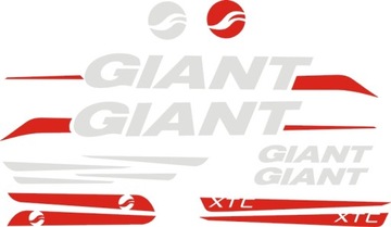 Наклейки GIANT XTC 26-1 Г РАЗНЫХ ЦВЕТОВ