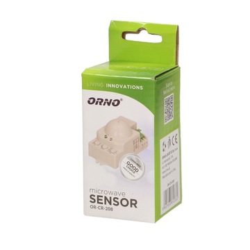 ORNO CZUJNIK RUCHU MIKROFALOWY 1200W IP20 ORCR208
