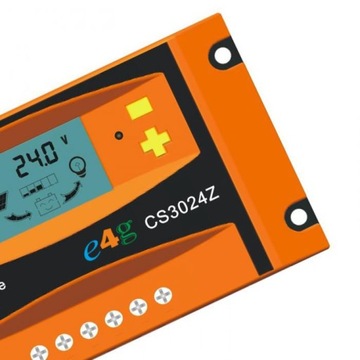 КОНТРОЛЛЕР СОЛНЕЧНОЙ ЗАРЯДКИ LCD 30A 12V/24V PWM KL