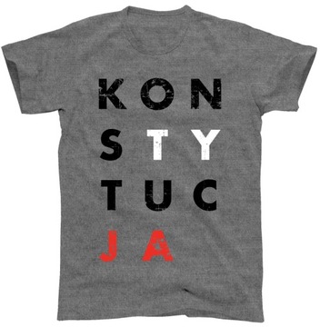 KONSTYTUCJA koszulka t-shirt 3 kolory