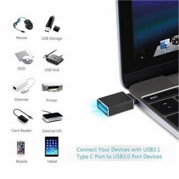 АДАПТЕР USB/USB-C ТИПА C АДАПТЕР