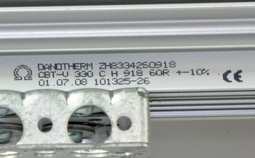 Danotherm CBT-V 330 Резистор мощности 60R 1,2 кВт