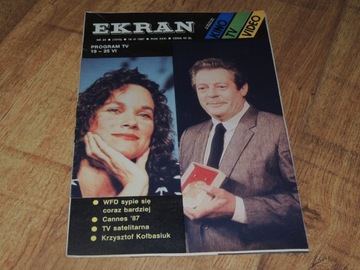 EKRAN 24/1987 K Kołbasiuk, Senta Berger, John Ford