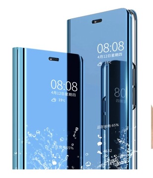 ETUI CLEAR VIEW Z KLAPKĄ DO HUAWEI P20 LITE +SZKŁO