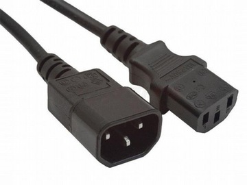 PRZEWÓD ZASILAJĄCY 2x IEC 230V 0,5m DAISY IN/OUT