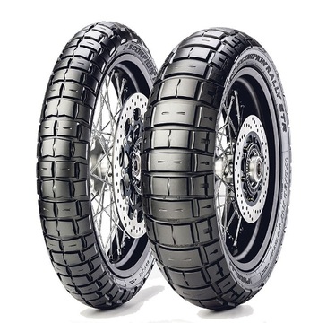 PIRELLI SCORPION RALLY STR 110/80R19 + 150/70R17 , 2024r.
