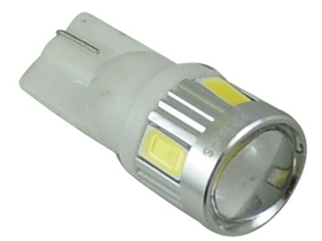 żarówka LED T10 6x5730 SMD w5w w3w w16w 12v 24v