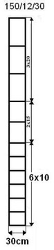 ЛЕСНАЯ ЗАБОРА СЕТКА 150/12/30 СВОБОДНЫЕ КОНЮШНИ