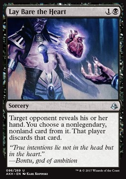 Lay Bare the Heart - uniwersalny discard @@@