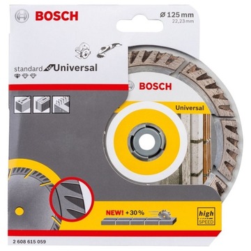 BOSCH DIAMOND DISC 125 UNIVERSAL бетонный кирпич