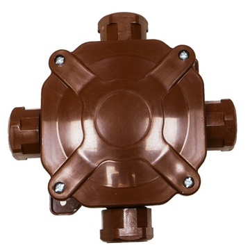 КОРОБКА С ДЮЖКАМИ 75x75x33 A.0035BR PAWBOL BROWN