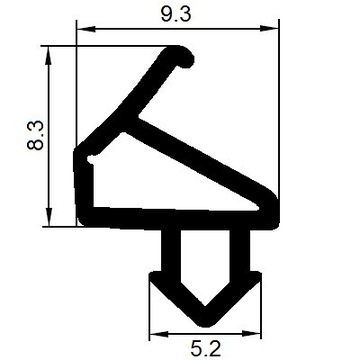 10мб+Клей Уплотнитель оконный KG-22 BRUGEMANN