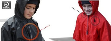 PELERYNA PRZECIWDESZCZOWA + ODBLASK DZIECI SCOUT 6