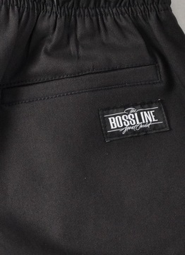 Spodnie 3XL Bossline Cargo Joggery czarne XXXL