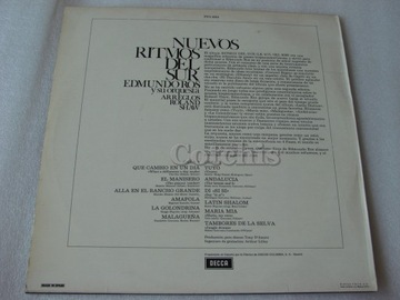 Edmundo Ros - Nuevos Ritmos del Sur LP 78 SPAIN EX