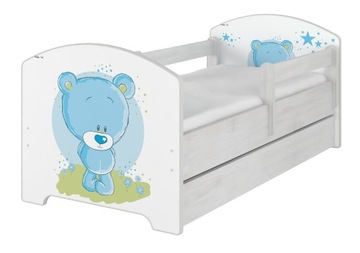 Кровать OSKAR BABY BOO 140x70 Матрас ПК ПБ ЯЩИК