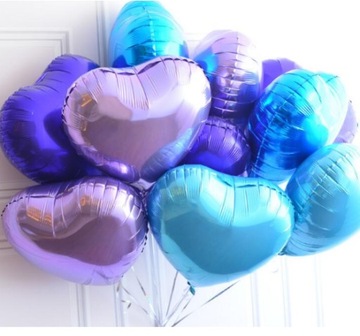 Balon foliowy serce 24 cm ZIELONY