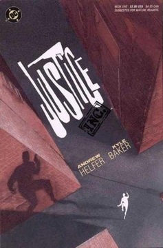 JUSTICE, INC. # 1 - 1989 - KOMIKS USA - 9.6