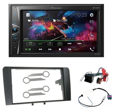 PIONEER MVH-G210BT RADIO BLUETOOTH USB AUDI A3 8P