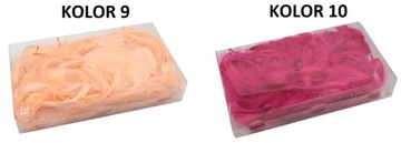 ПЕРЬЯ 50 ГРАММ ПЕРЬЯ ДЕКОРАТИВНЫЕ 23 ЦВЕТА 300 ШТ.