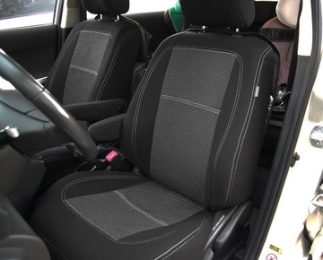 Чехлы на сиденья автомобиля RENAULT MEGANE III JACQUARD по индивидуальному заказу.