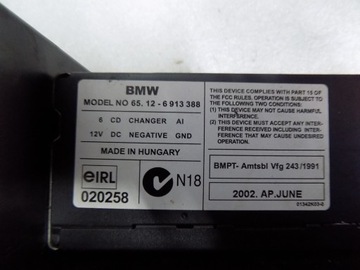 BMW E39 E46 CD-ЧЕЙНДЖЕР 6913388