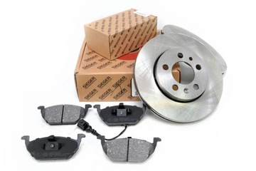 Tarcze 256mm + Klocki PRZÓD VW POLO 9N 2001-2009r