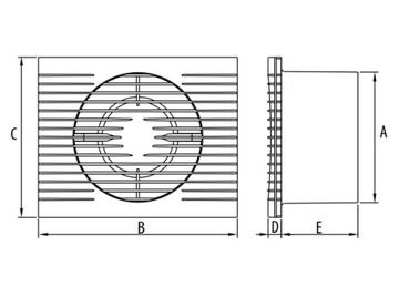 wentylator STYL II 120S