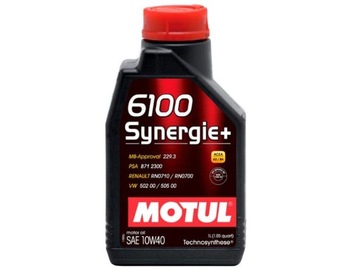 MOTUL 6100 SYNERGIE+ 10W40 1L - PROSTO Z NIEMIEC!