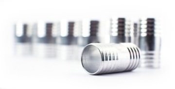 АЛЮМИНИЕВЫЙ РАЗЪЕМ – диаметр 12 мм – длина 35 мм