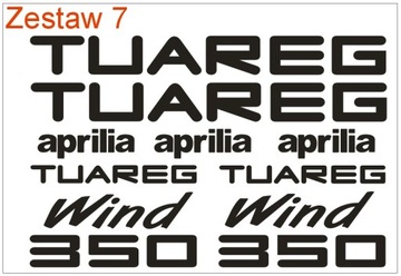 Наклейки Aprilia pegaso rally tuareg 350 rx sonic