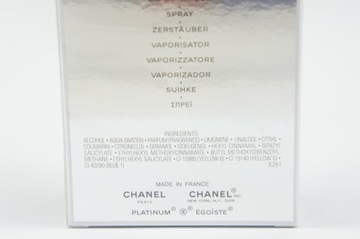 CHANEL Platinum Egoiste EDT спрей 100мл