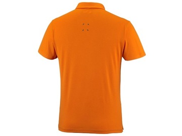 Columbia Koszulka Męska Polo Pomarańczowa - S