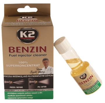 K2 BENZIN DODATEK DO BENZYNY wtryski T311 50ml BB