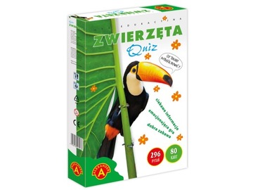 ALEXANDER GRA EDUKACYJNA QUIZ ZWIERZĘTA ŚREDNI