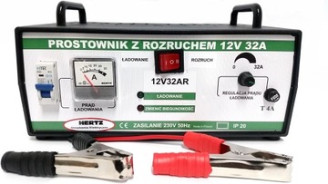 PROSTOWNIK z ROZRUCHEM HERTZ 32A Polski! 35-240ah