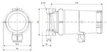 НАСОС ГВС GRUNDFOS КОМФОРТ 15-14 В PM 48ч.