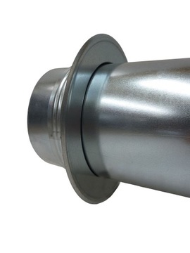 Маскирующая розетка оцинкованная fi 80 DARCO ROZ080-OC