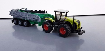 ТРАКТОР SIKU 1827 CLAAS XERION С БАКОМ 1:87