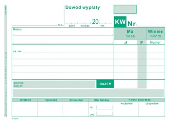 KW FORM подтверждение оплаты A6 402-5 80k