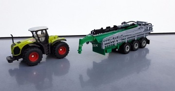 ТРАКТОР SIKU 1827 CLAAS XERION С БАКОМ 1:87