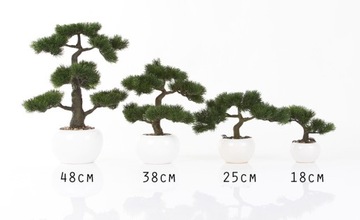 впечатляющее искусственное хвойное дерево BONSAI Cedar 45 см.