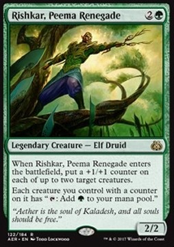 Rishkar, Peema Renegade - legendarny stwór @@@@