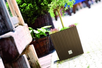 фото ориг. №4, Flowerpot prosperplast drts325l-440u rato low umber 32x32x33 centimeters brown